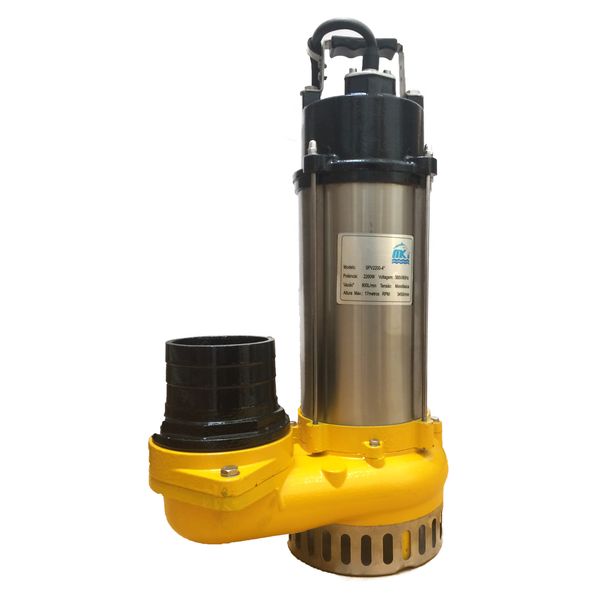 Bomba Submersa Lameira para Água e Lama SPET SPV2200F 4’’ 380 V - Trifásica