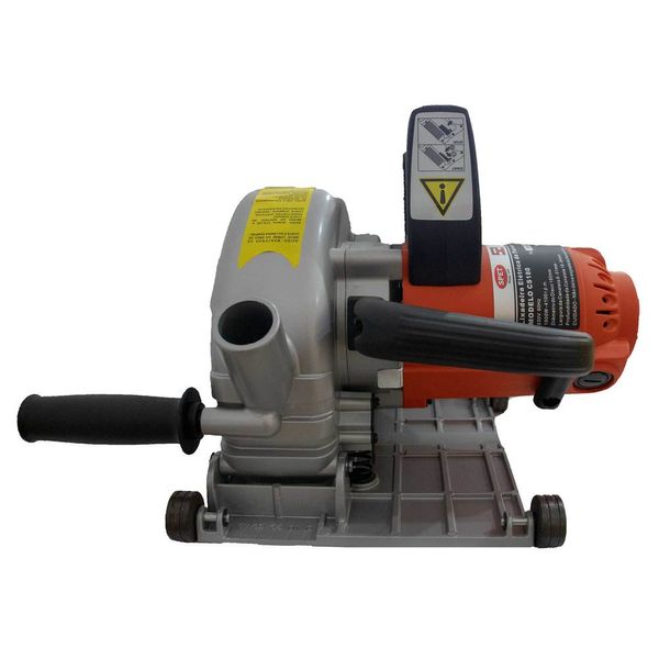 Cortadora de Parede e Piso CS180 180 mm / 1800W / 4100 RPM / utiliza 2 discos / 220V