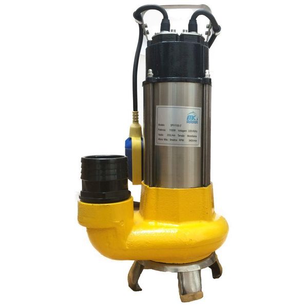 Bomba Submersa Lameira para Água e Lama SPET SPV2200F 4 220 V - Monofásica