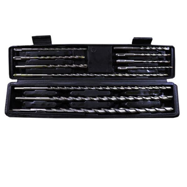 Kit de Brocas SDS Plus M310 p/ Concreto e Alvenaria 5 a 20 mm Kit com 11 Peças
