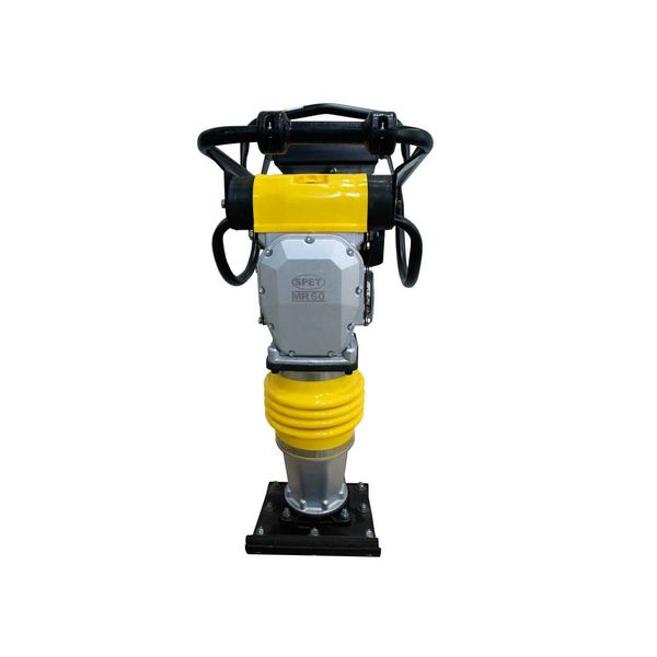 Compactador de Solo MR60 SPX120R Rato Gasolina 4 HP / Tipo Sapo c/ Horimetro / Canela Grossa