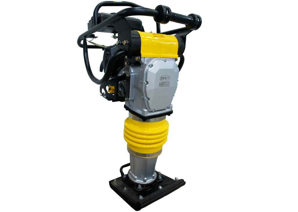 Compactador de Solo MR60 SPX120R Rato Gasolina 4 HP / Tipo Sapo c