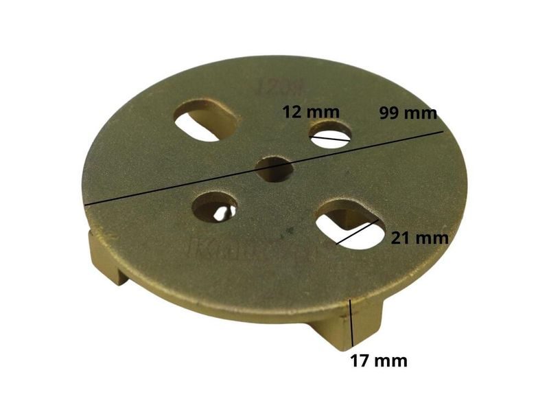 Disco de Moagem SPET 120 Gãos / 4" 100 mm / Acabamento Leve de Pedras e Concreto P/ Lixadeira Discão