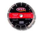 Disco de Corte Diamantado Segmentado 180 x 22,23mm SPET-Eco / Prensado a Quente para Cortes em Concreto e Piso