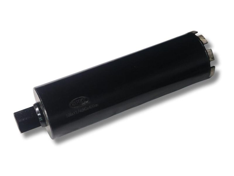 Serra Copo Diamantada para Concreto 108 x 400 mm R 1.1/4 SPET-Eco / Tipo Cálice Inteiriço