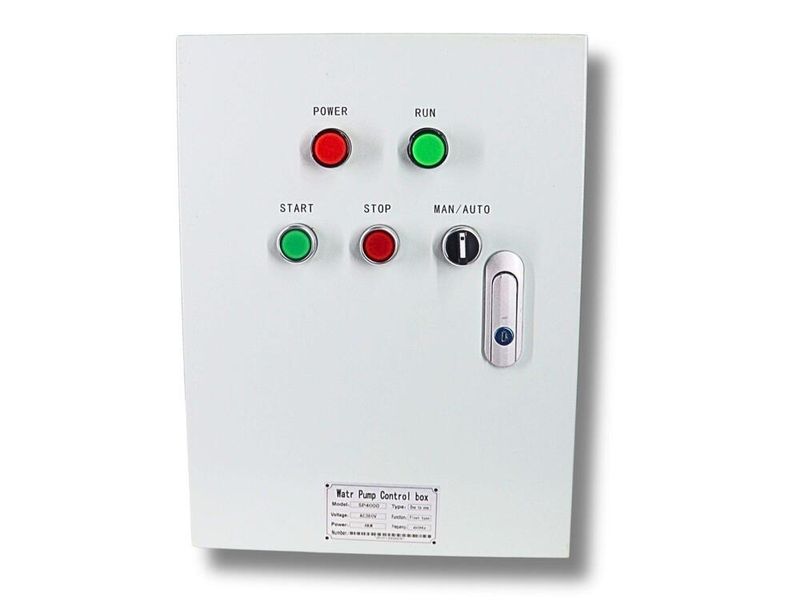 O Quadro de Comando SPET/MK 4kW (5,5CV) 220V é a solução completa para automação e proteção de bombas e motores elétricos. Com relé de sobrec