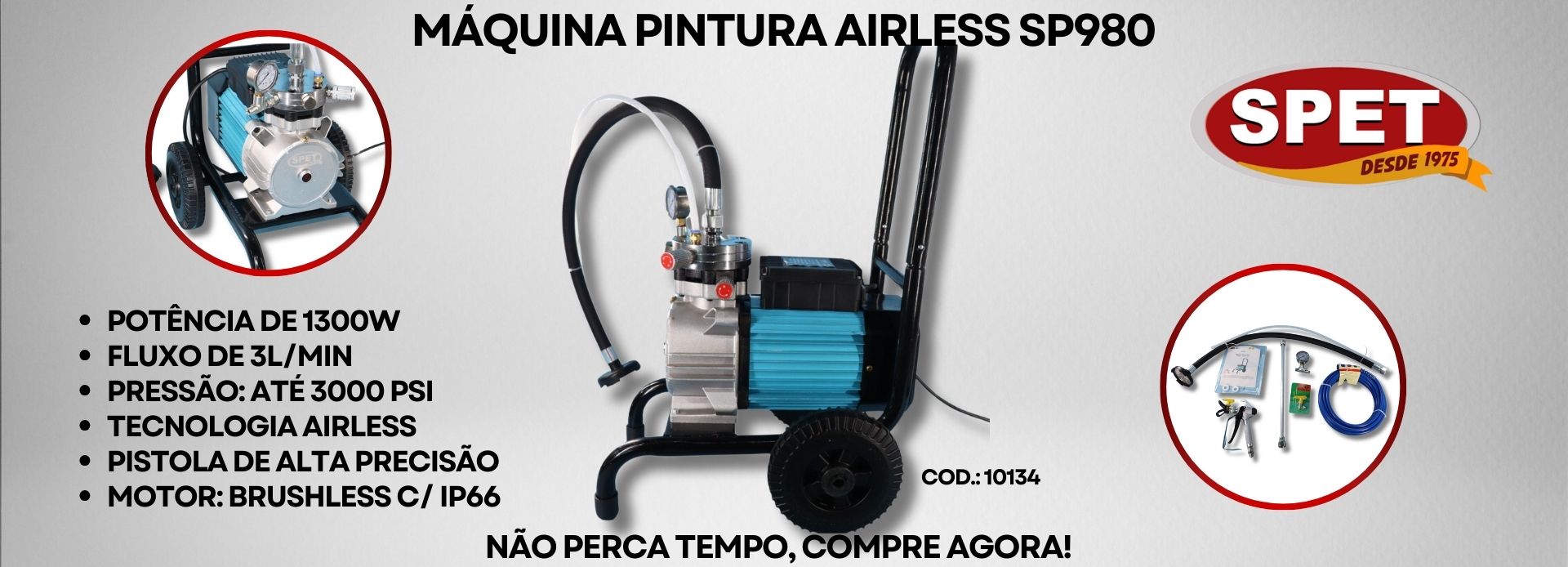 Maquina de Pintura Airless SP980-01